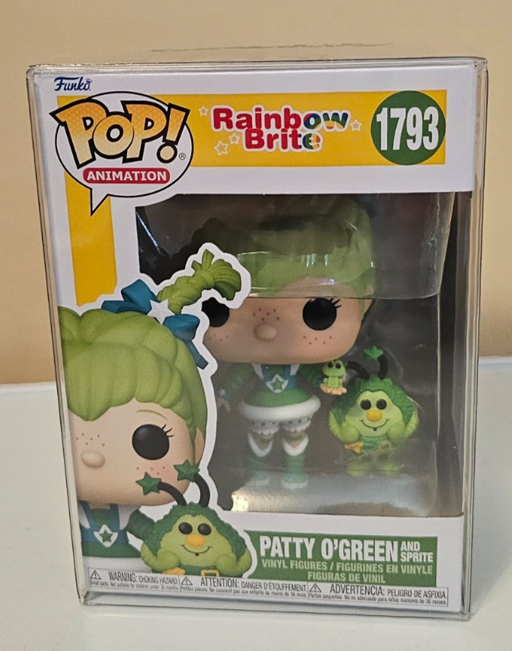 Funko POP! Animation Rainbow Brite Patty O'Green and Sprite Buddy #1793